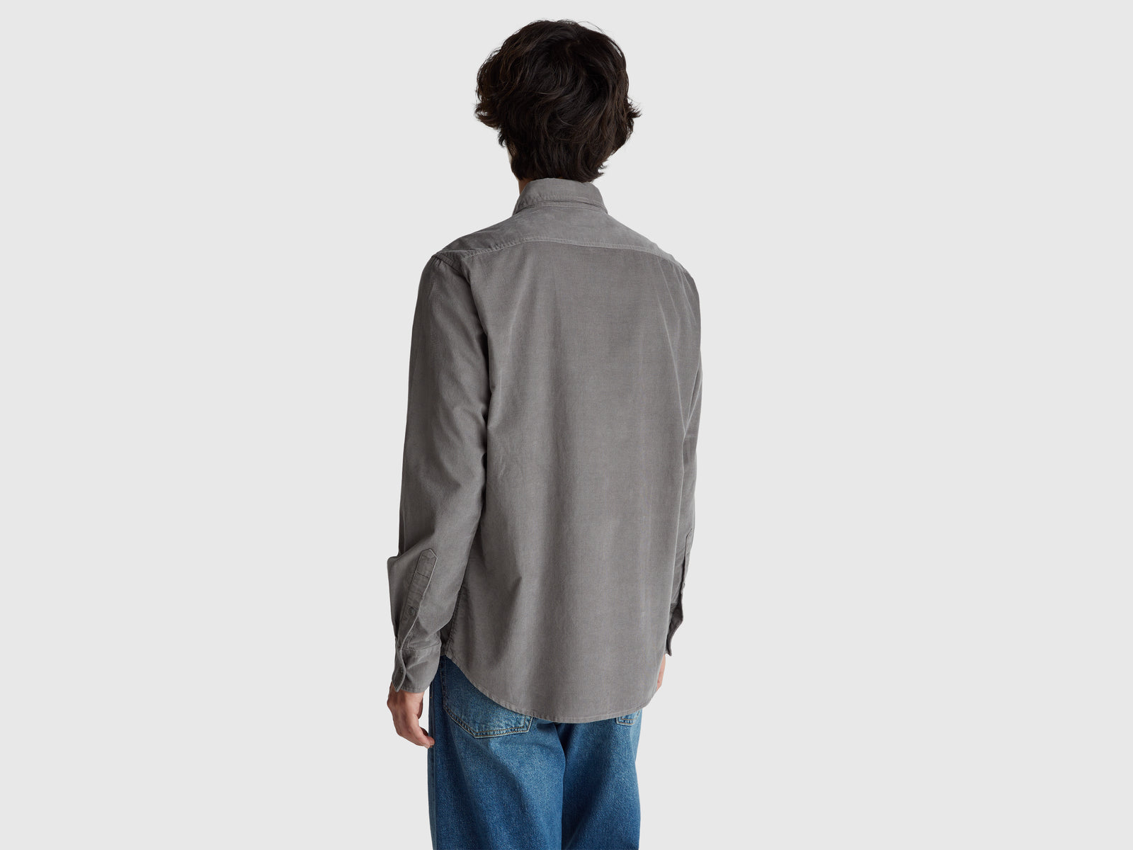 Camisa button down em veludo - ucb_image_B