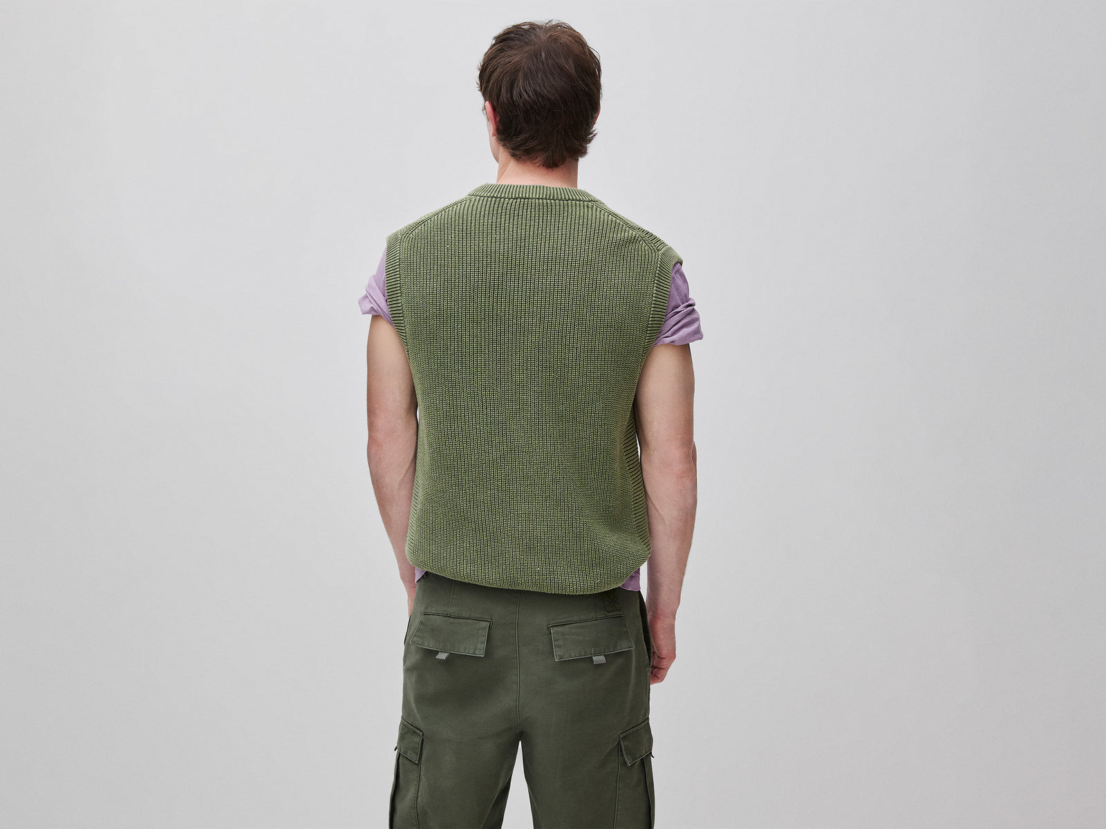 Colete regular fit stone washed - ucb_image_B