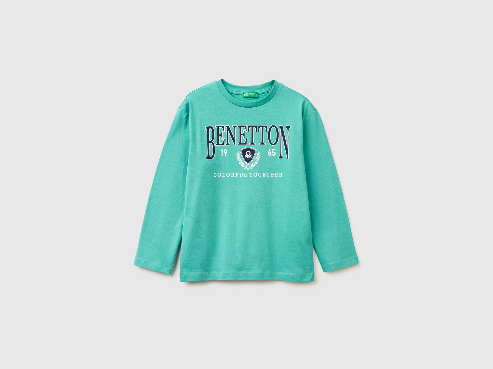 T-shirt in organic cotton with logo print - ucb_image_FS