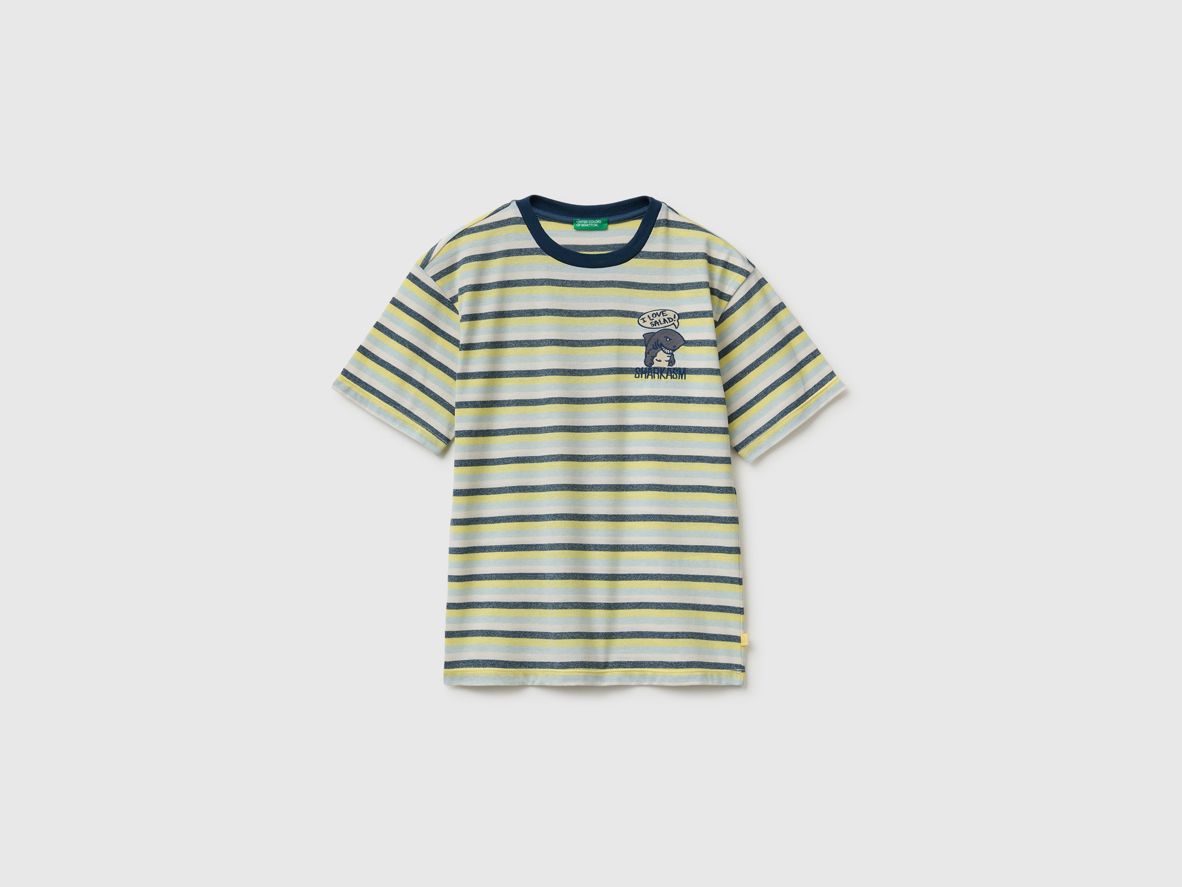 T-shirt over fit às riscas - ucb_image_FS