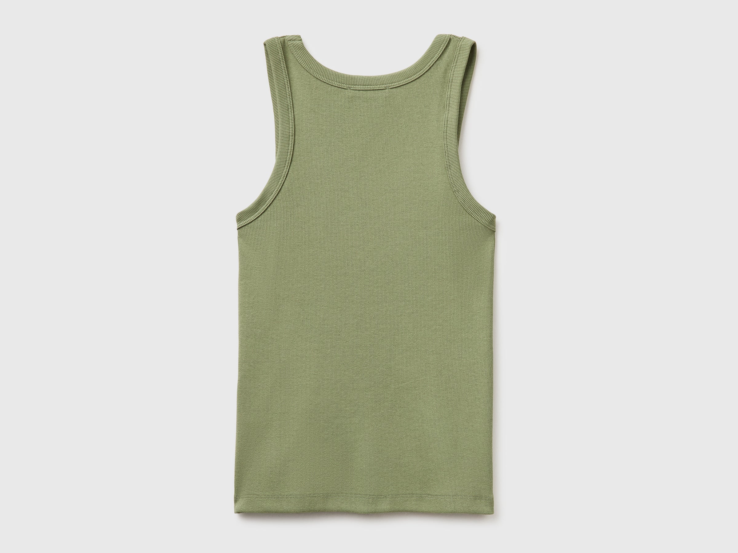 Wide-neck ribbed tank top - ucb_image_BS