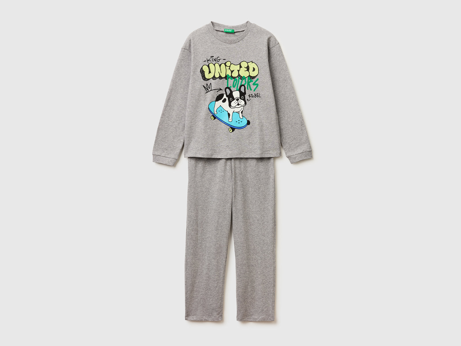 Pijama confortável com estampa logótipo - ucb_image_FS