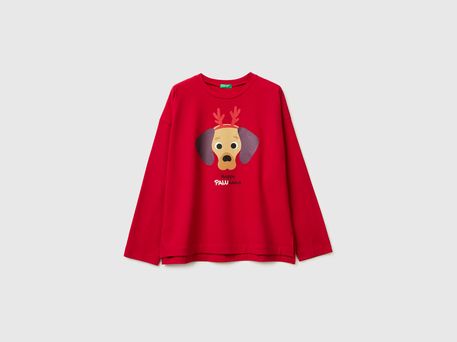 T-shirt de Natal com estampa cachorrinho - ucb_image_FS