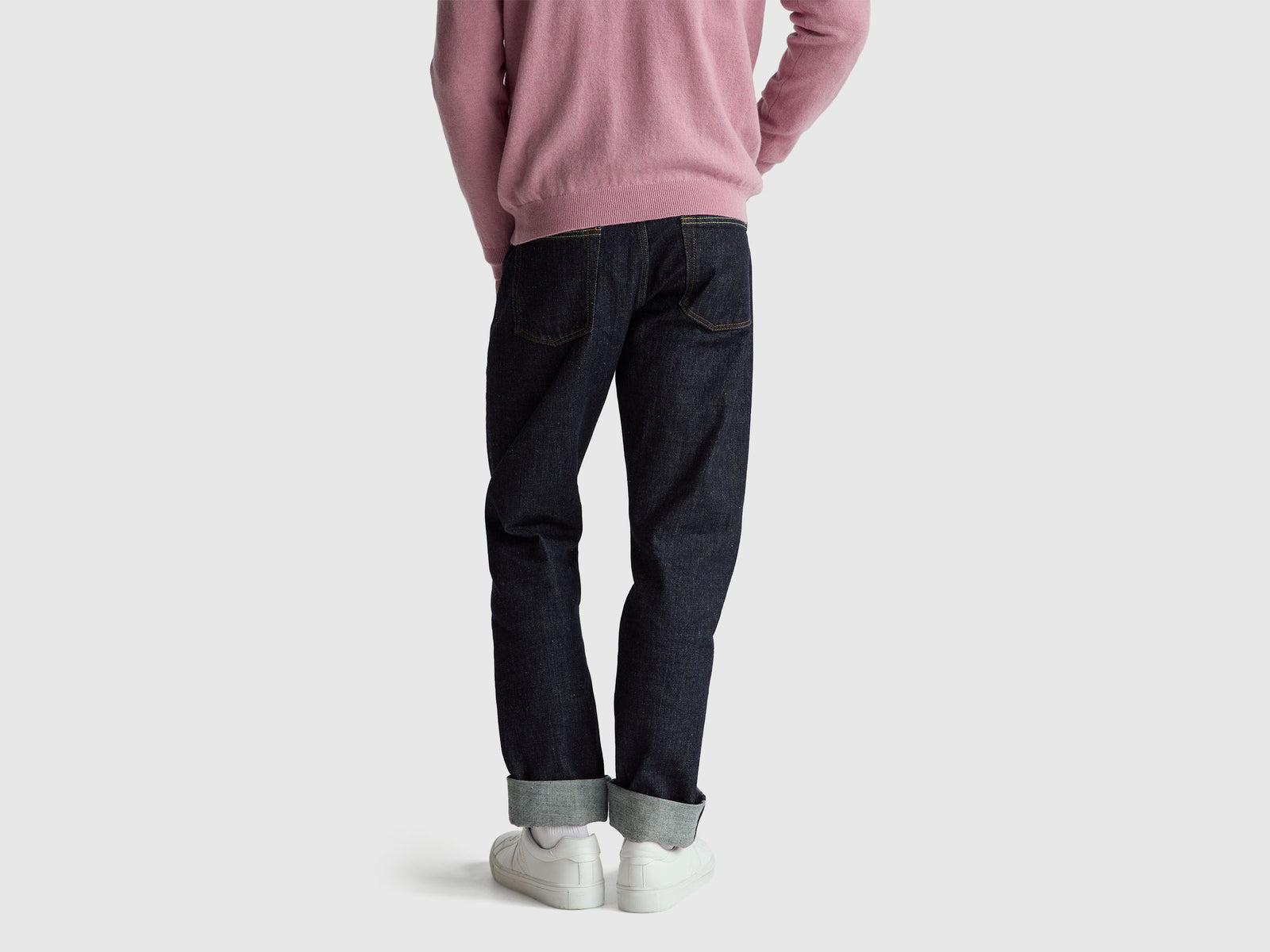 Jeans em selvedge denim - ucb_image_B
