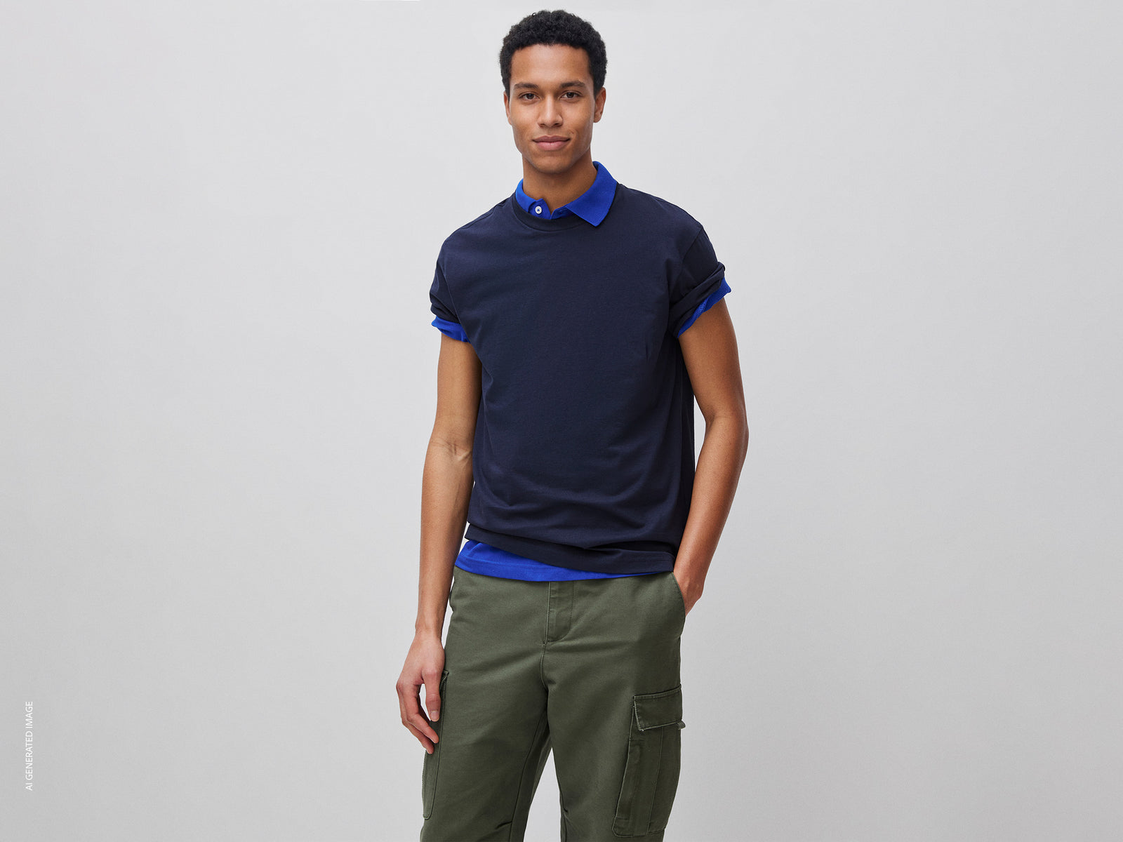 T-shirt azul-escuro - ucb_image_F