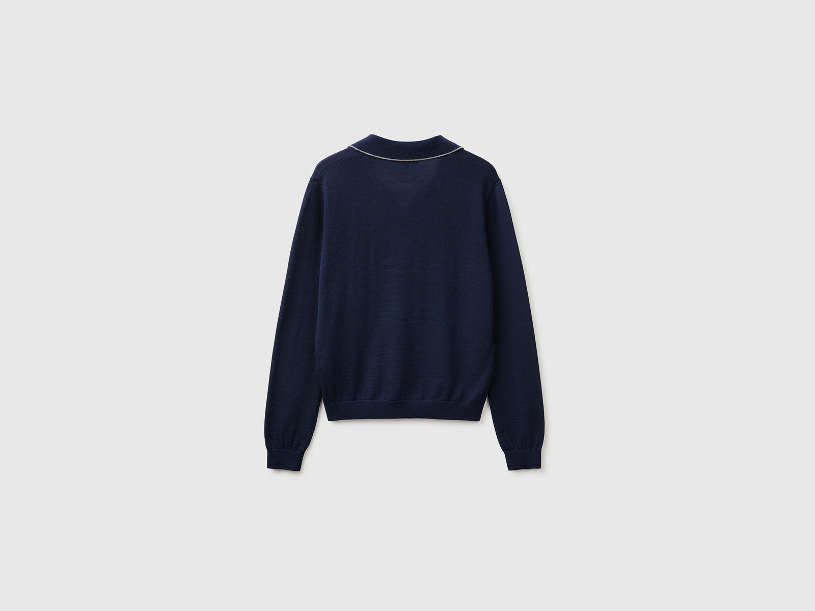 Polo de malha em pura lã Merino - ucb_image_BS