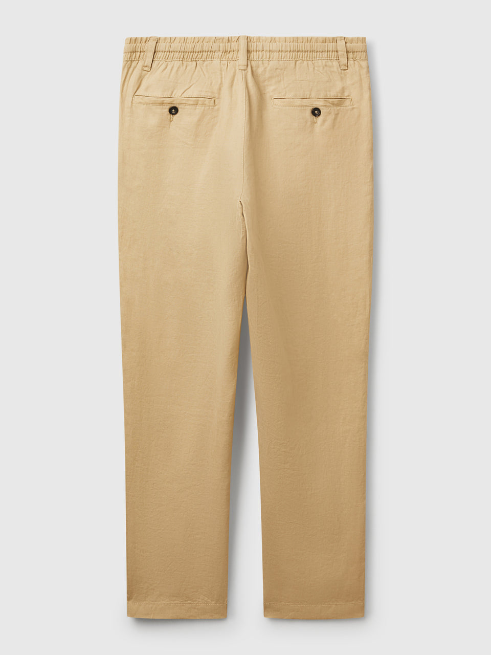 Trousers in pure linen with drawstring - ucb_image_BS