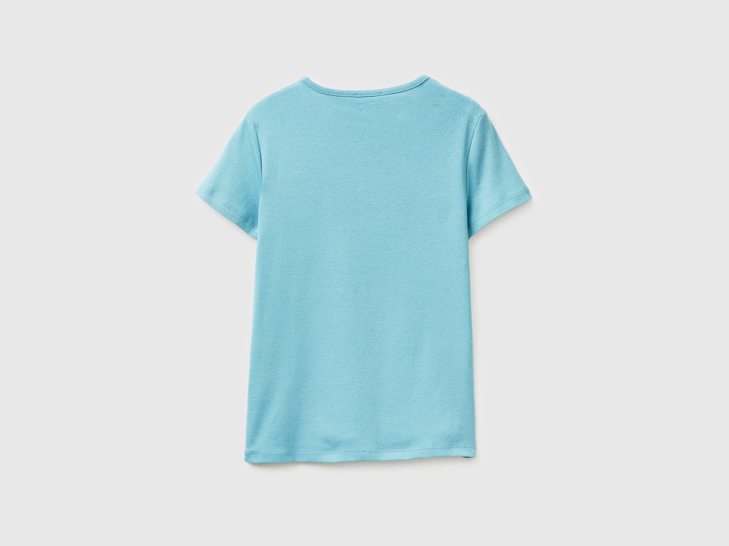 T-shirt de gola redonda slim fit - ucb_image_BS