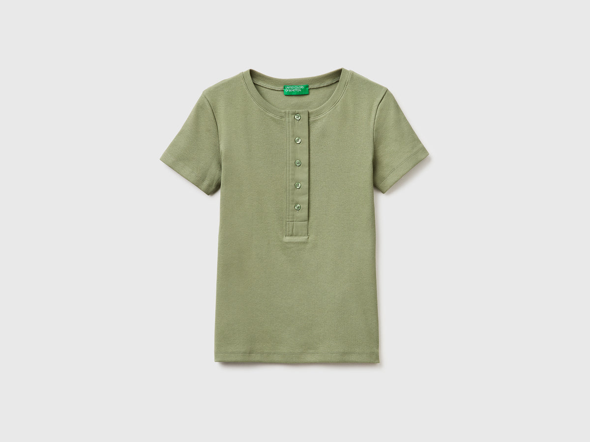 Ribbed henley T-shirt - ucb_image_FS