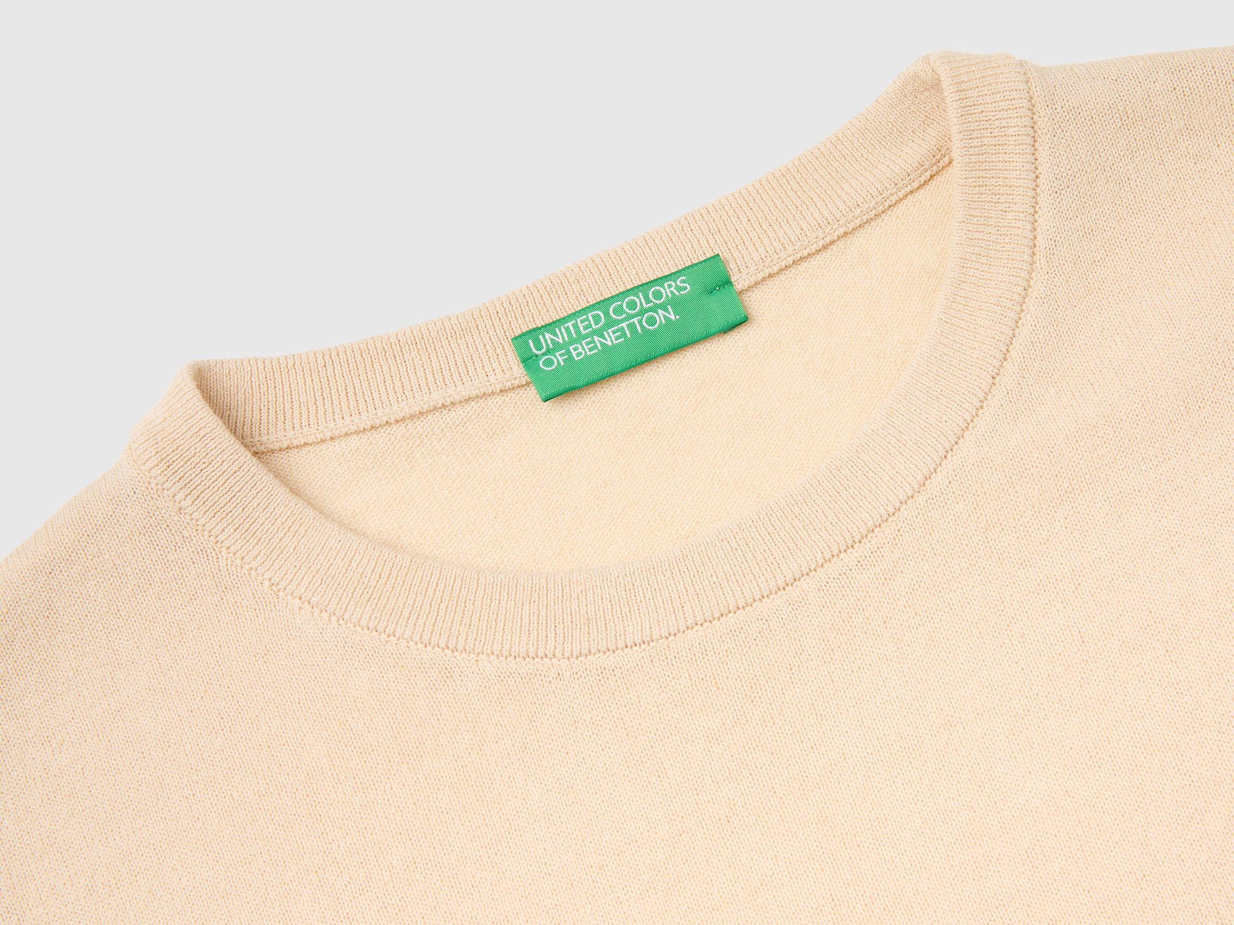Sleeveless linen blend sweater - ucb_image_DS1