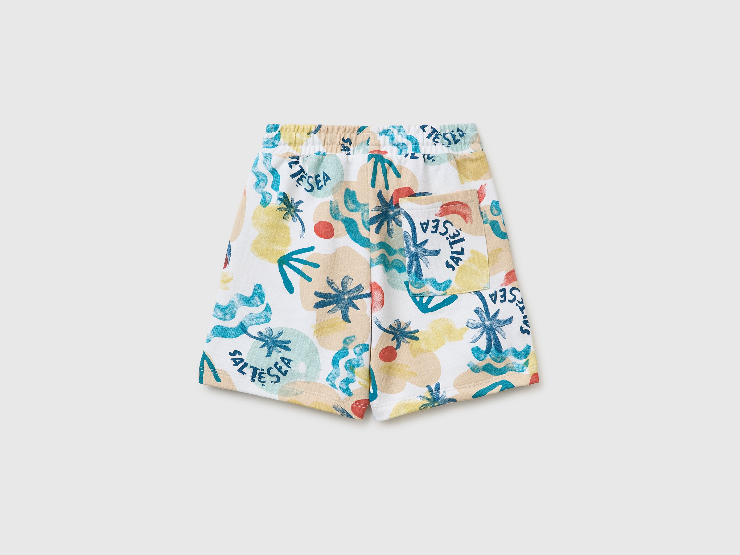 Bermuda shorts with tropical print - ucb_image_BS