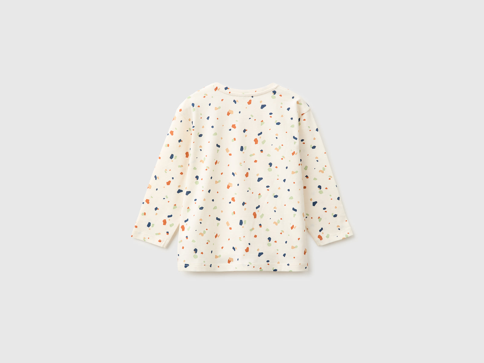 T-shirt com estampa padrão em algodão orgânico - ucb_image_BS