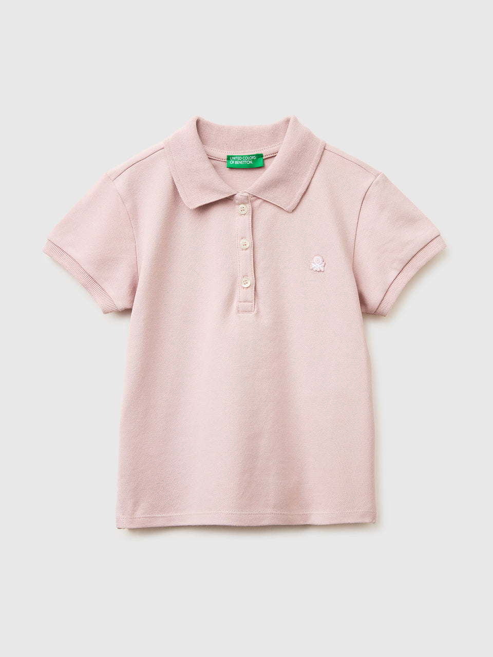 Short sleeve polo in cotton - ucb_image_FS