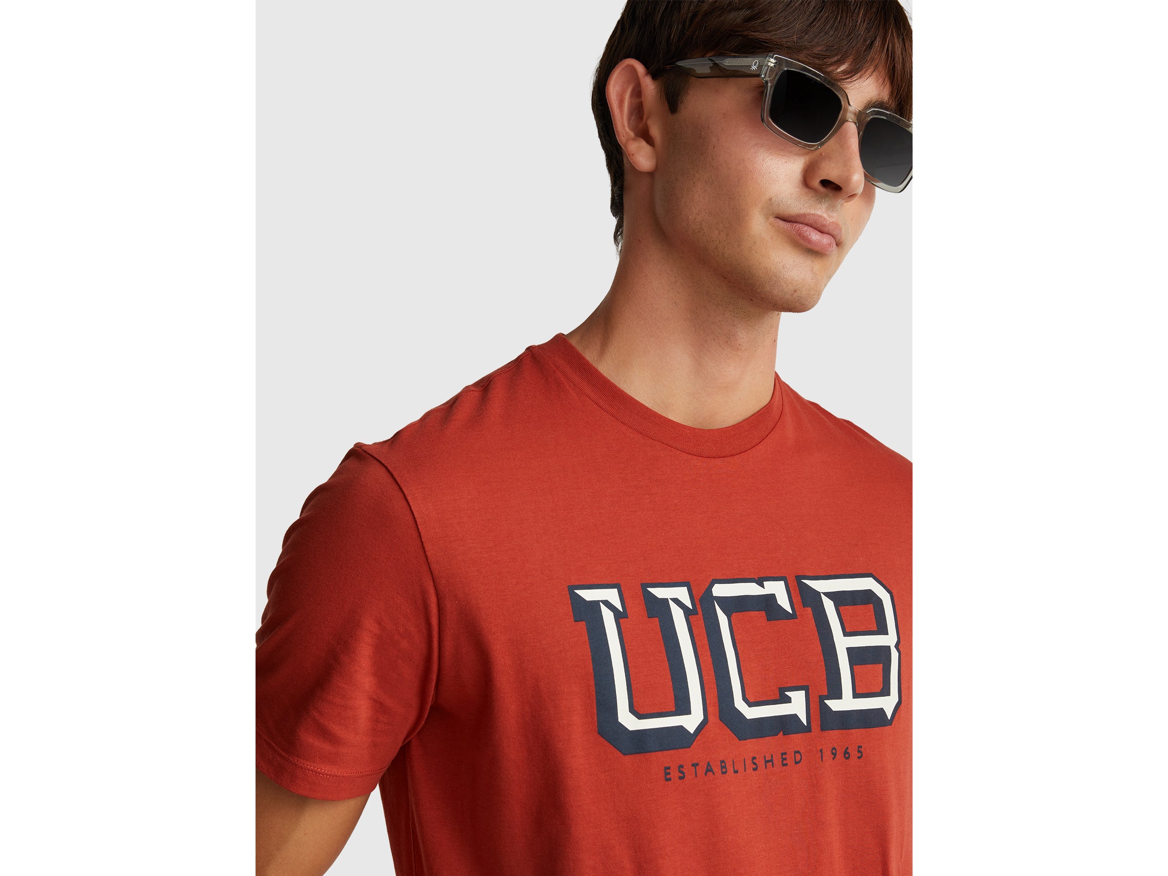 T-shirt em algodão com logótipo - ucb_image_FY