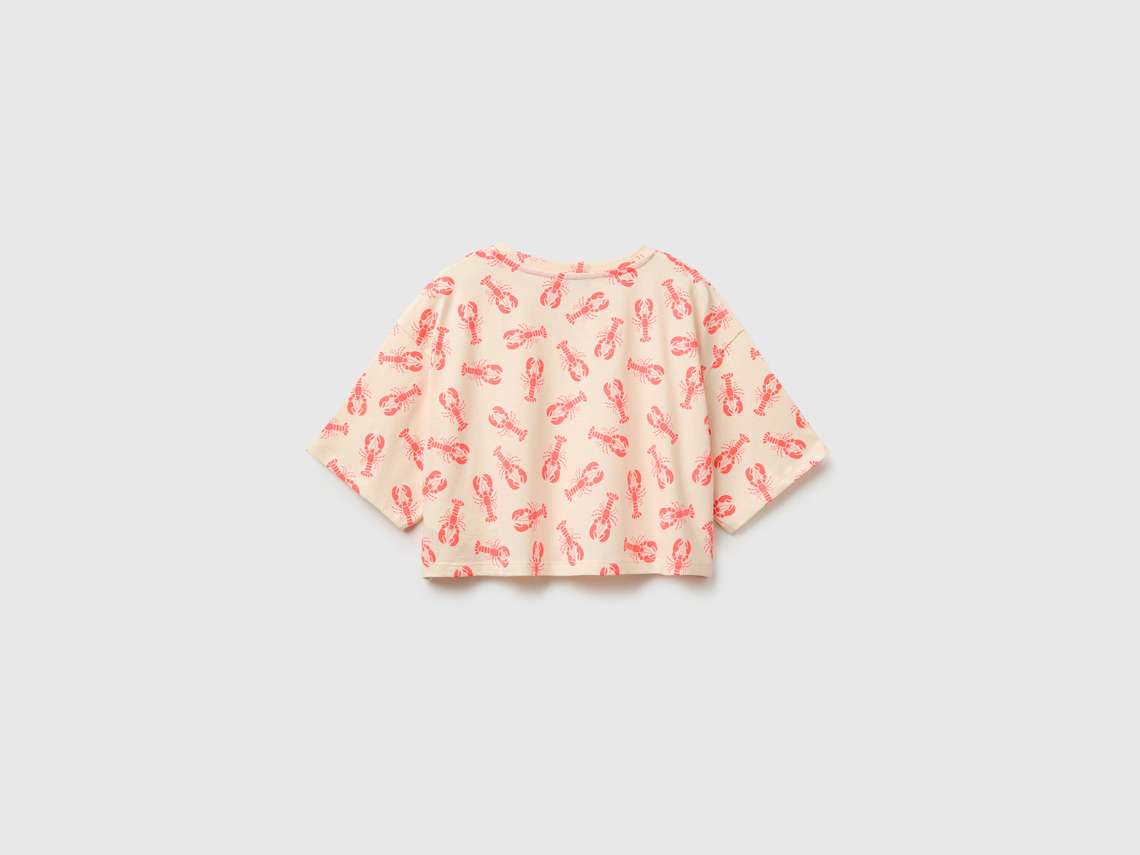 Printed cropped T-shirt - ucb_image_BS