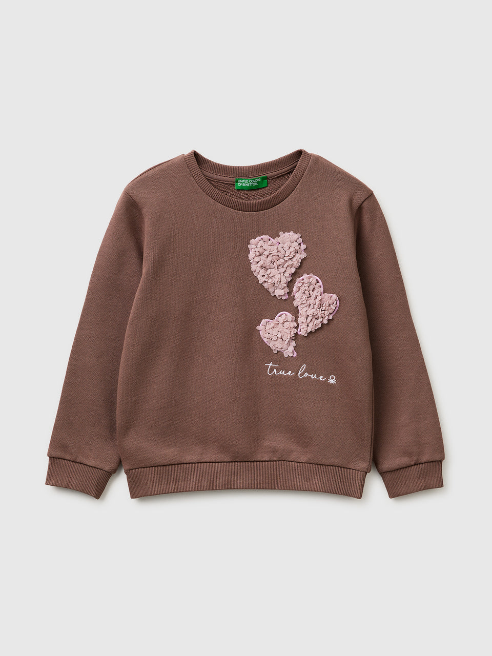 Closed sweatshirt with embroidery - ucb_image_FS