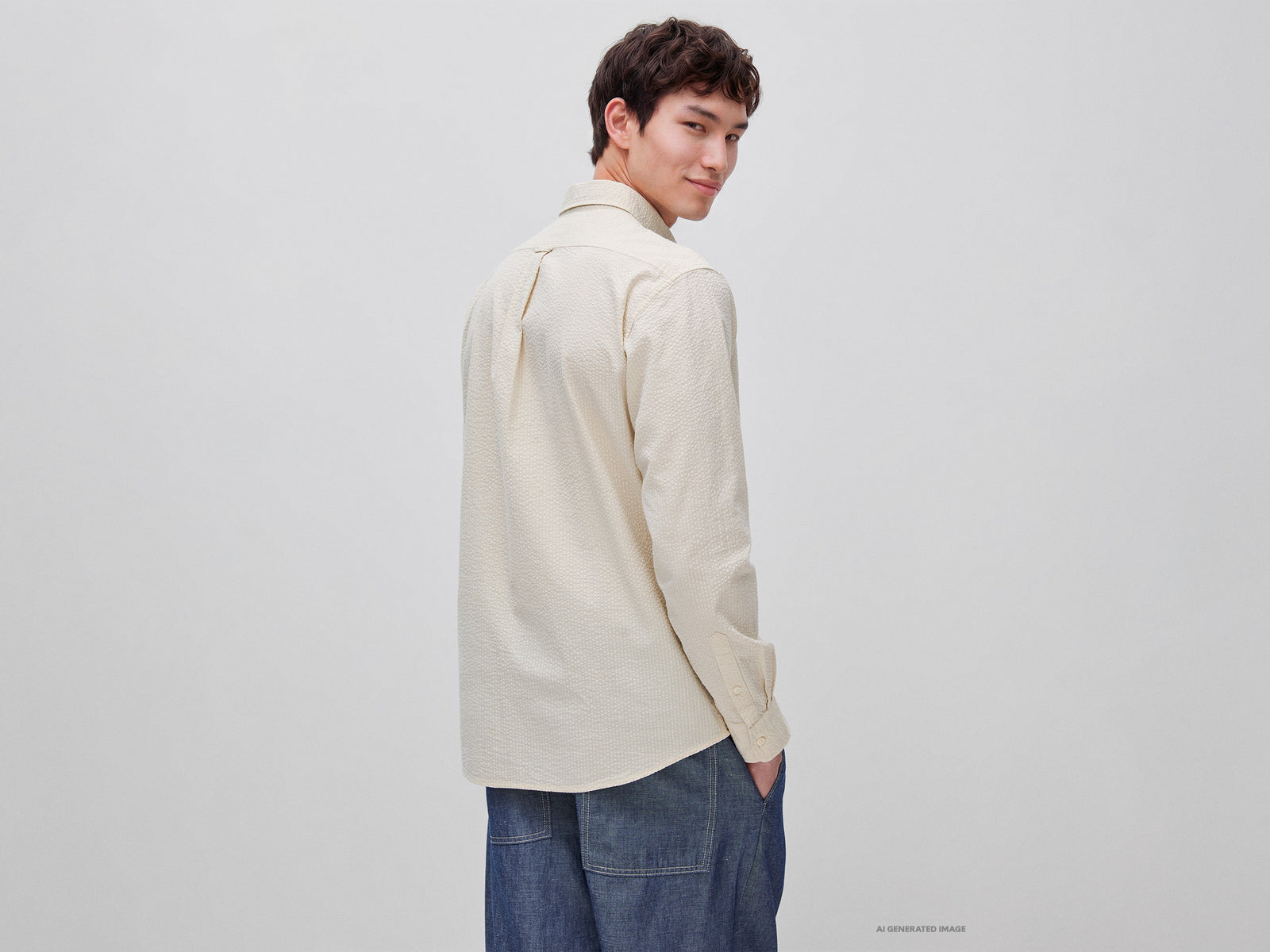 Camisa leve button down - ucb_image_B