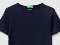 T-shirt de gola redonda slim fit - ucb_image_DS1
