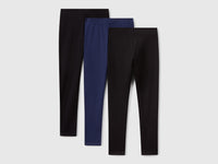 Três leggings em algodão stretch - ucb_image_BS