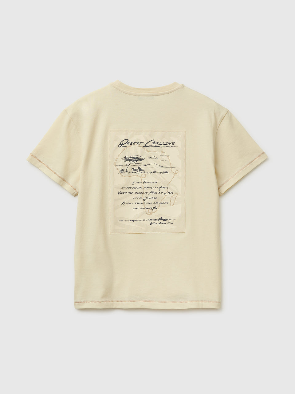 Oversized T-shirt with print and embroidery - ucb_image_BS