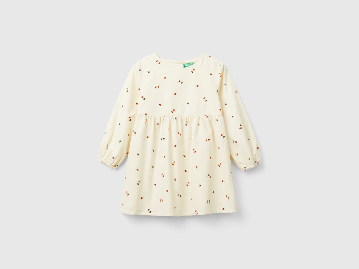 Vestido de veludo com estampa de rosas - ucb_image_FS