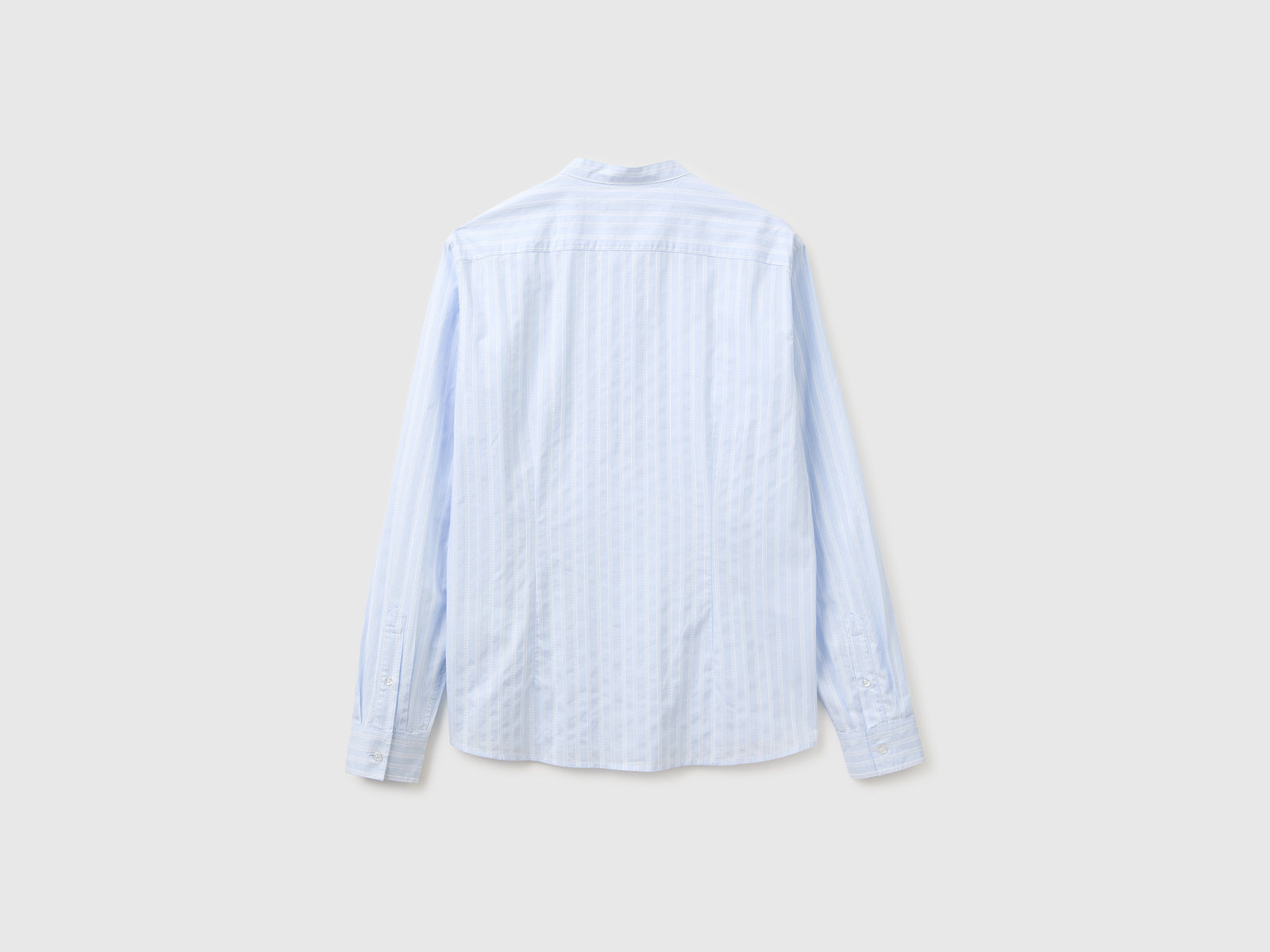 Camisa às riscas gola coreana - ucb_image_BS