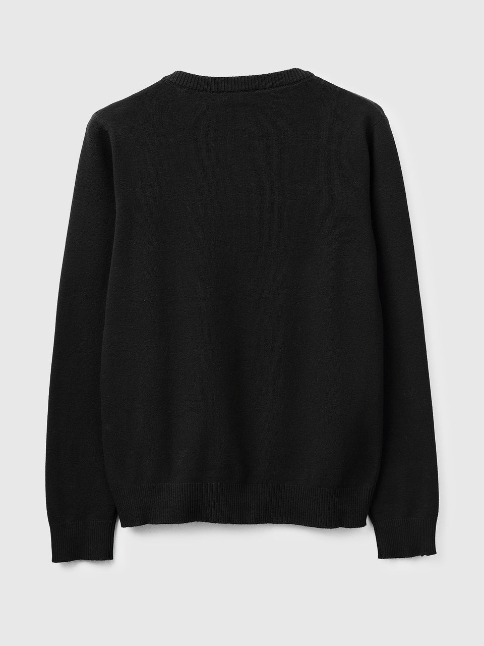 Black cardigan in tricot cotton - ucb_image_BS