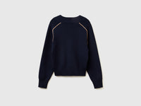 Camisola boxy fit com decote em V - ucb_image_BS