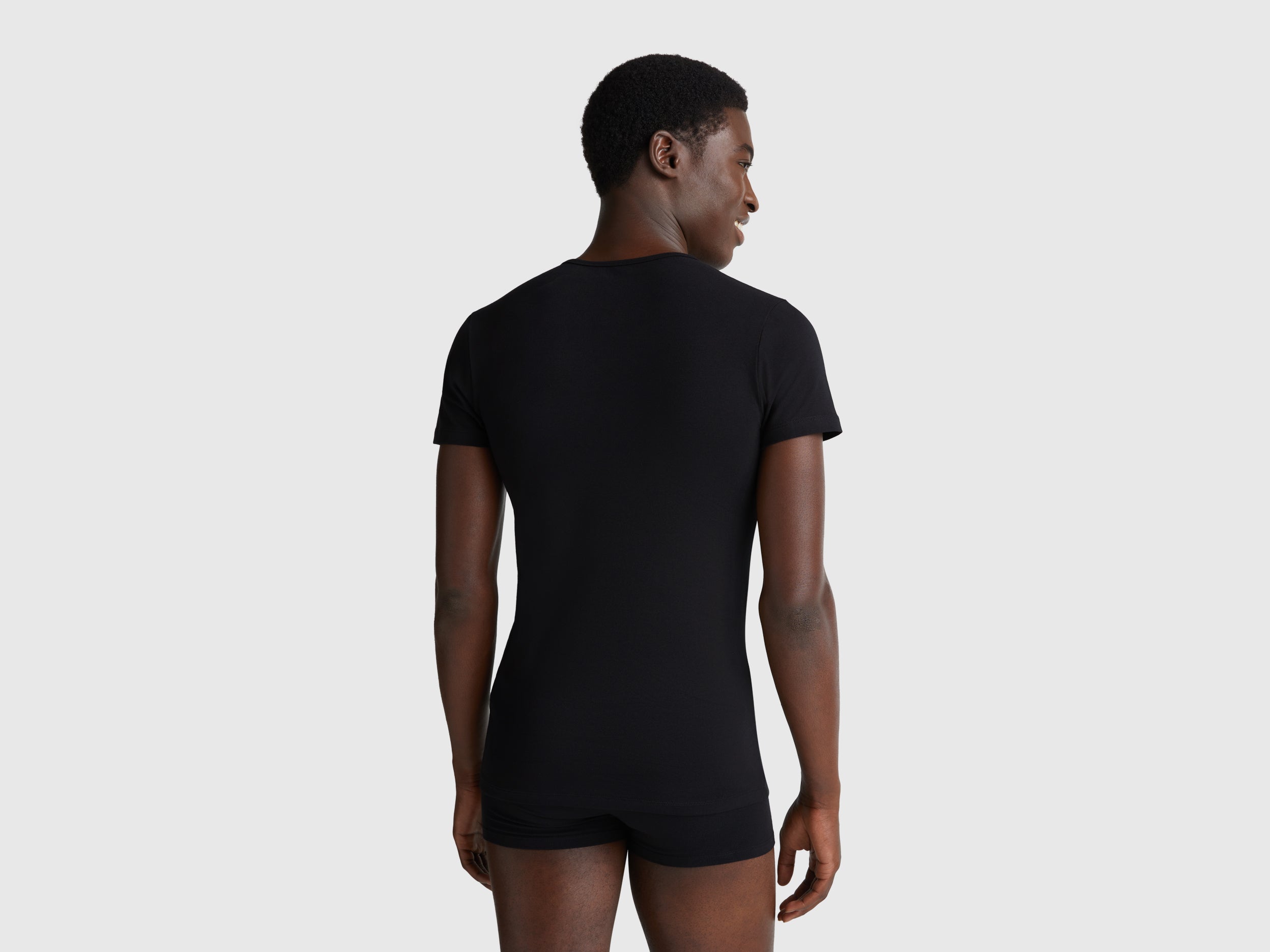 T-shirt em algodão stretch - ucb_image_B