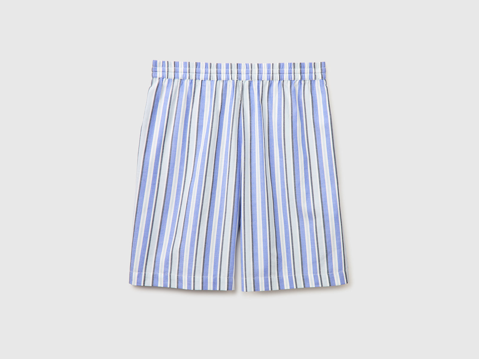 Striped Bermuda shorts with drawstring - ucb_image_BS