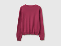 Plum sweater in cotton tricot - ucb_image_BS