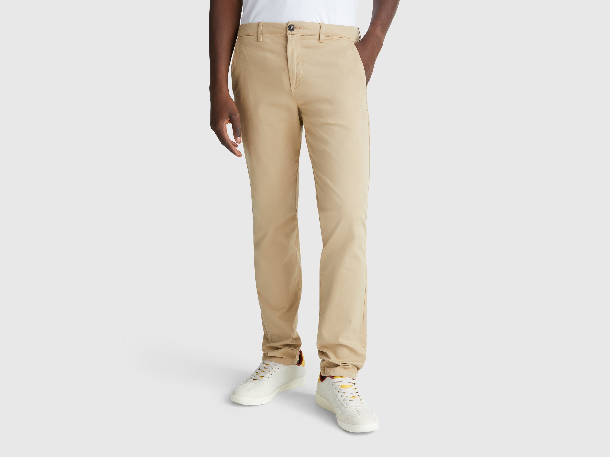 Chinos slim fit em algodão - ucb_image_F