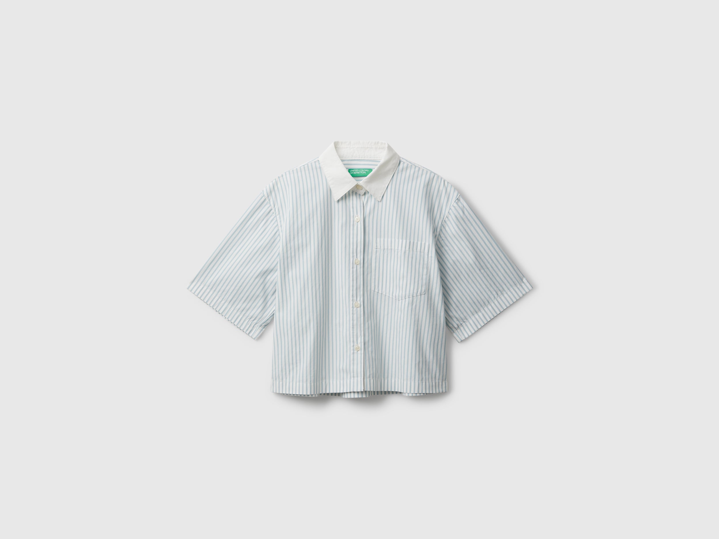 Camisa às riscas em algodão puro - ucb_image_FS