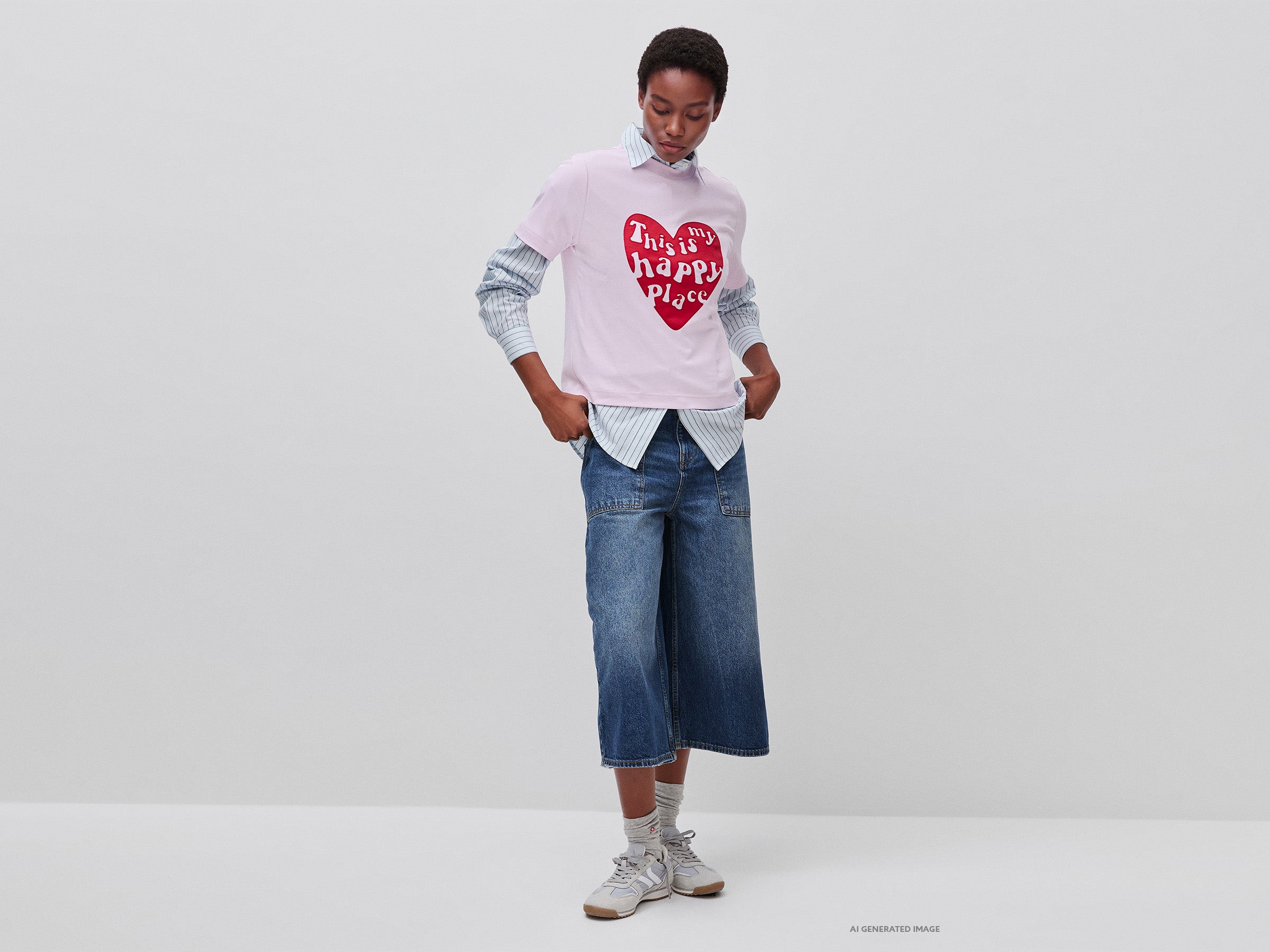 T-shirt boxy fit com estampa - ucb_image_FY
