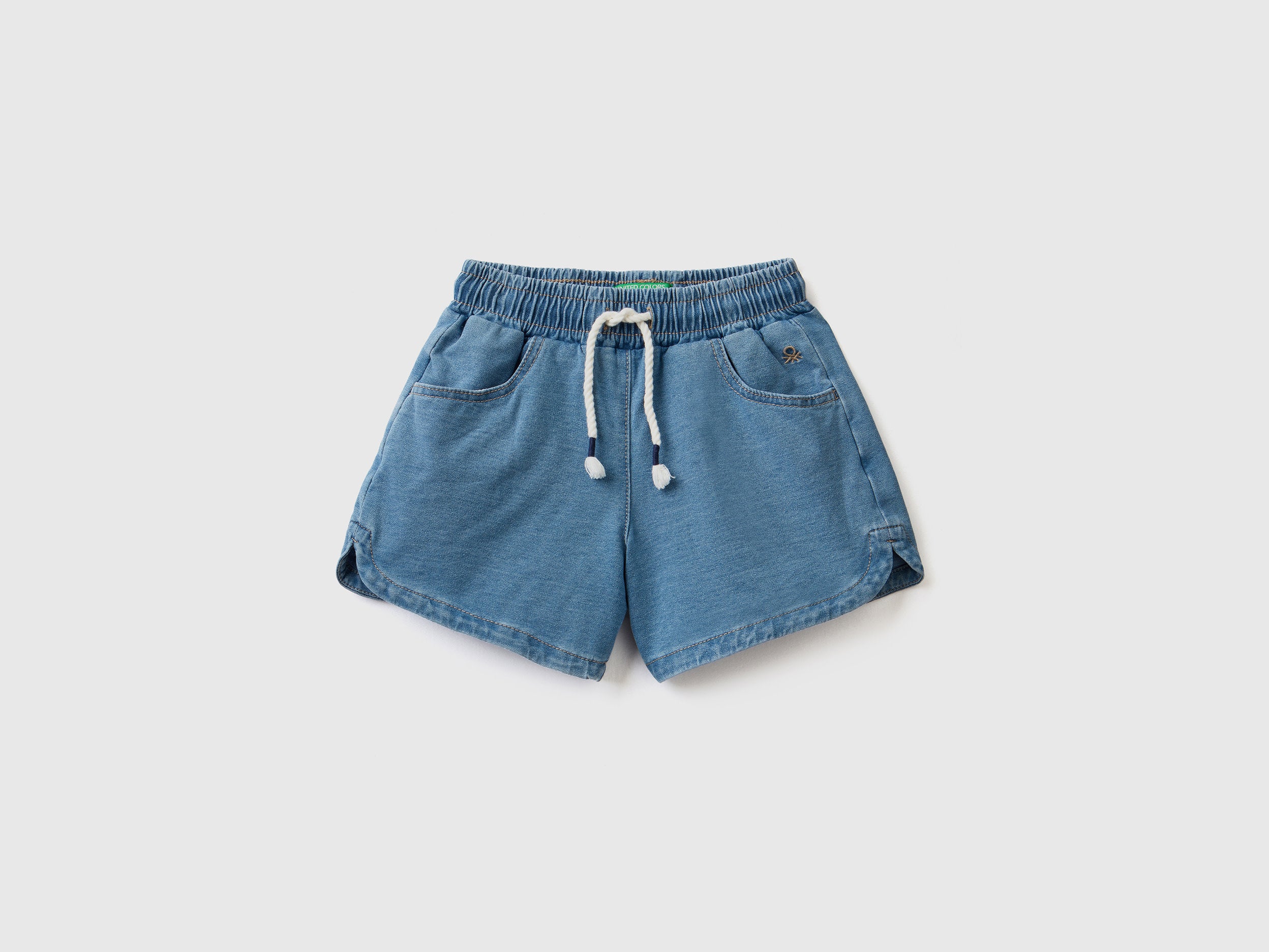 Bermudas em felpo efeito denim - ucb_image_FS