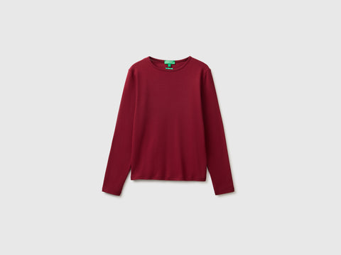T-shirt slim fit com mangas compridas - ucb_image_FS