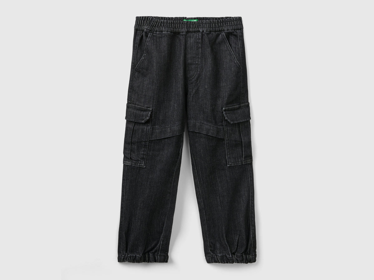 Jeans com bolsos jogger fit - ucb_image_FS