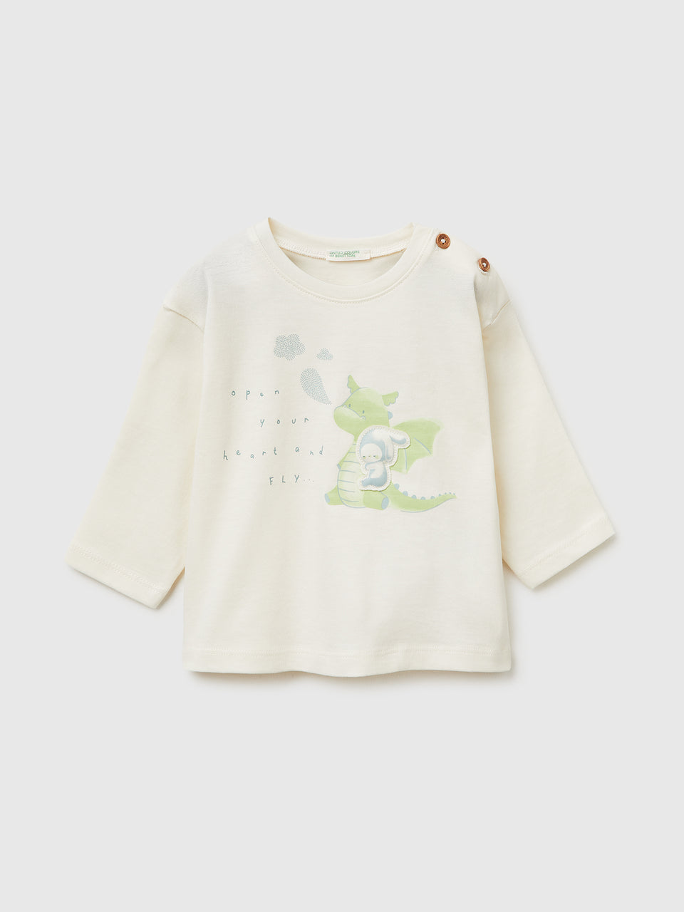 Organic cotton T-shirt with patch - ucb_image_FS