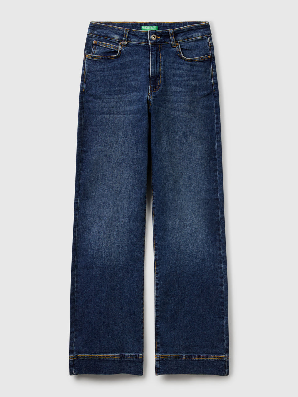 Jeans flare em algodão reciclado - ucb_image_FS