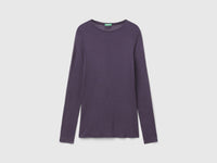 T-shirt em mistura de viscose e lã - ucb_image_FS