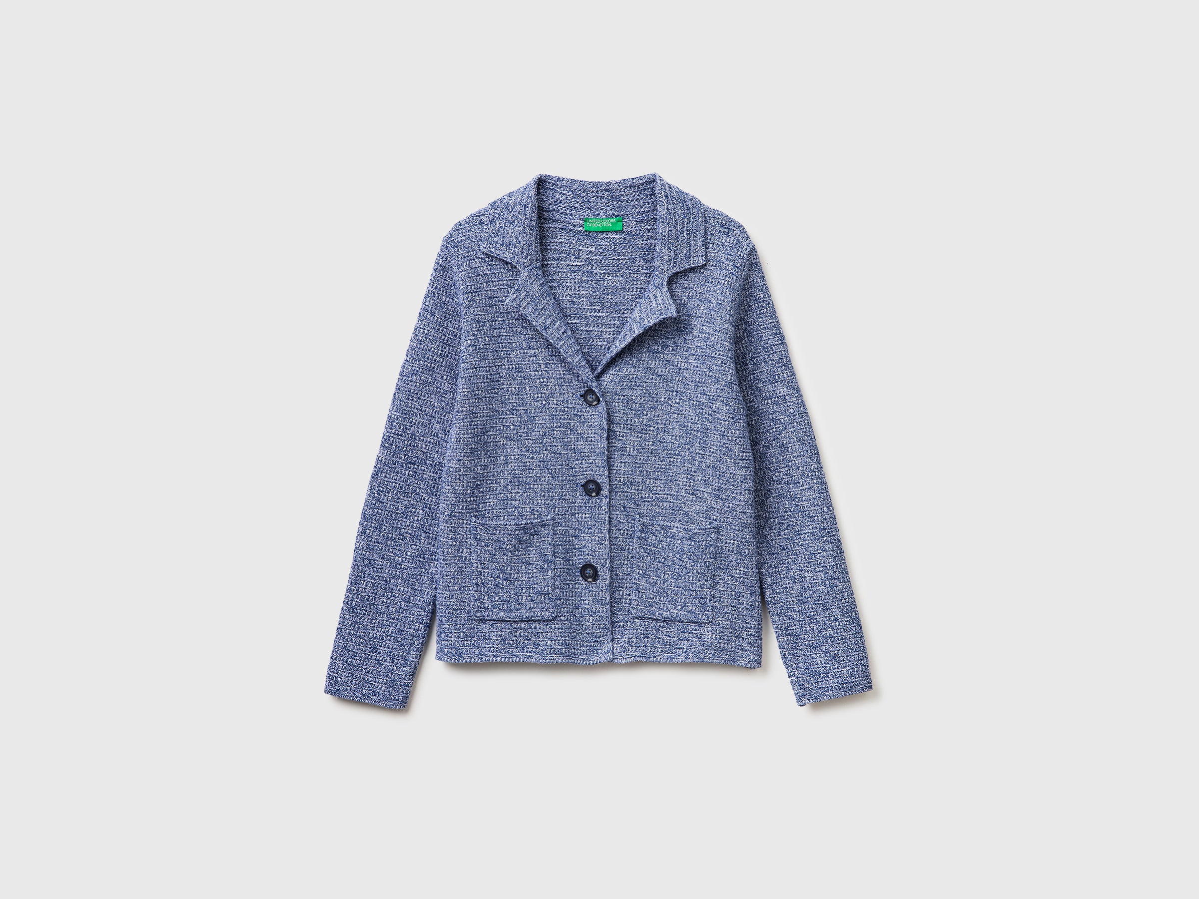 100% cotton knit blazer - ucb_image_FS