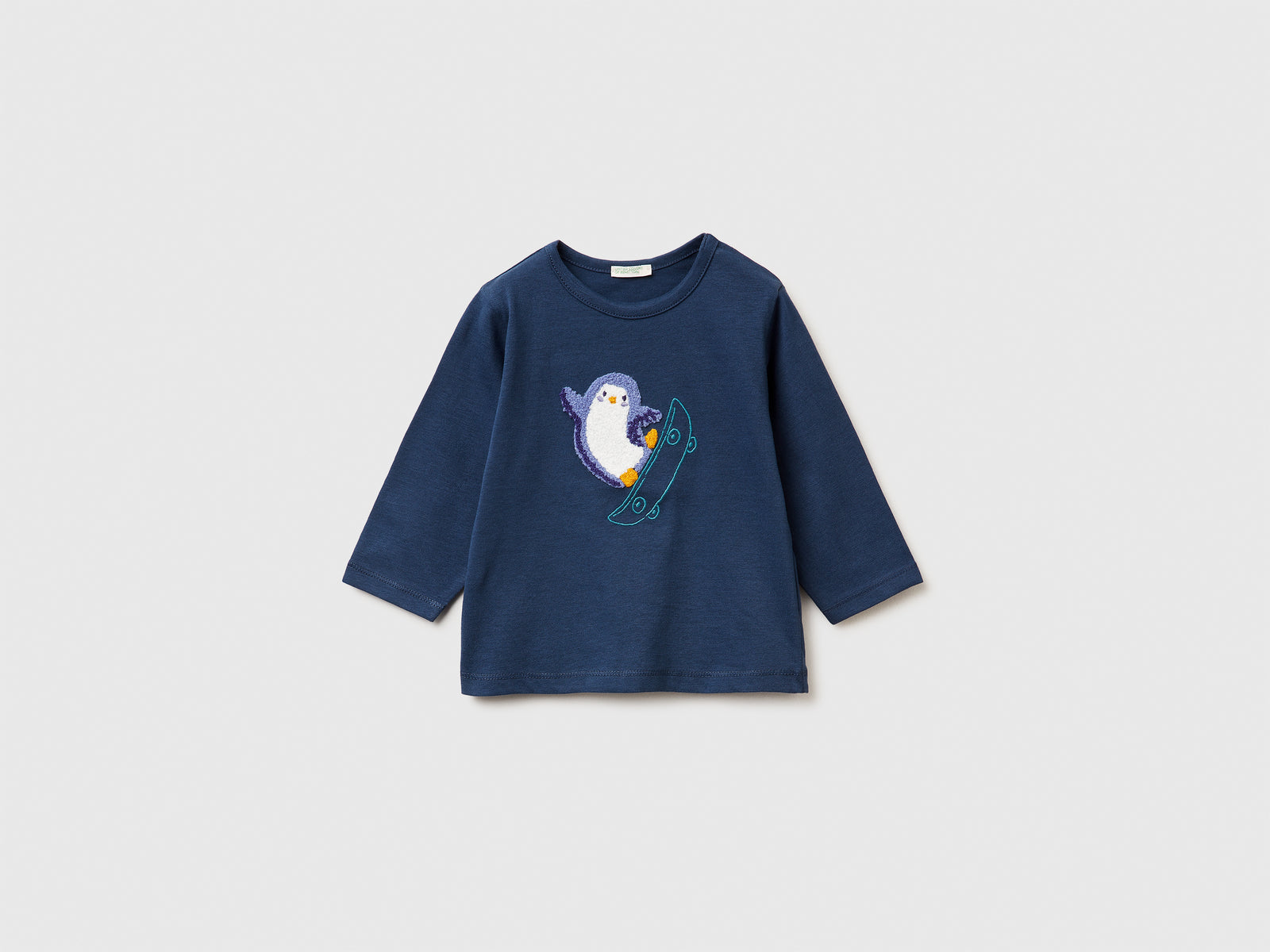 T-shirt de manga comprida em algodão quente  - ucb_image_FS