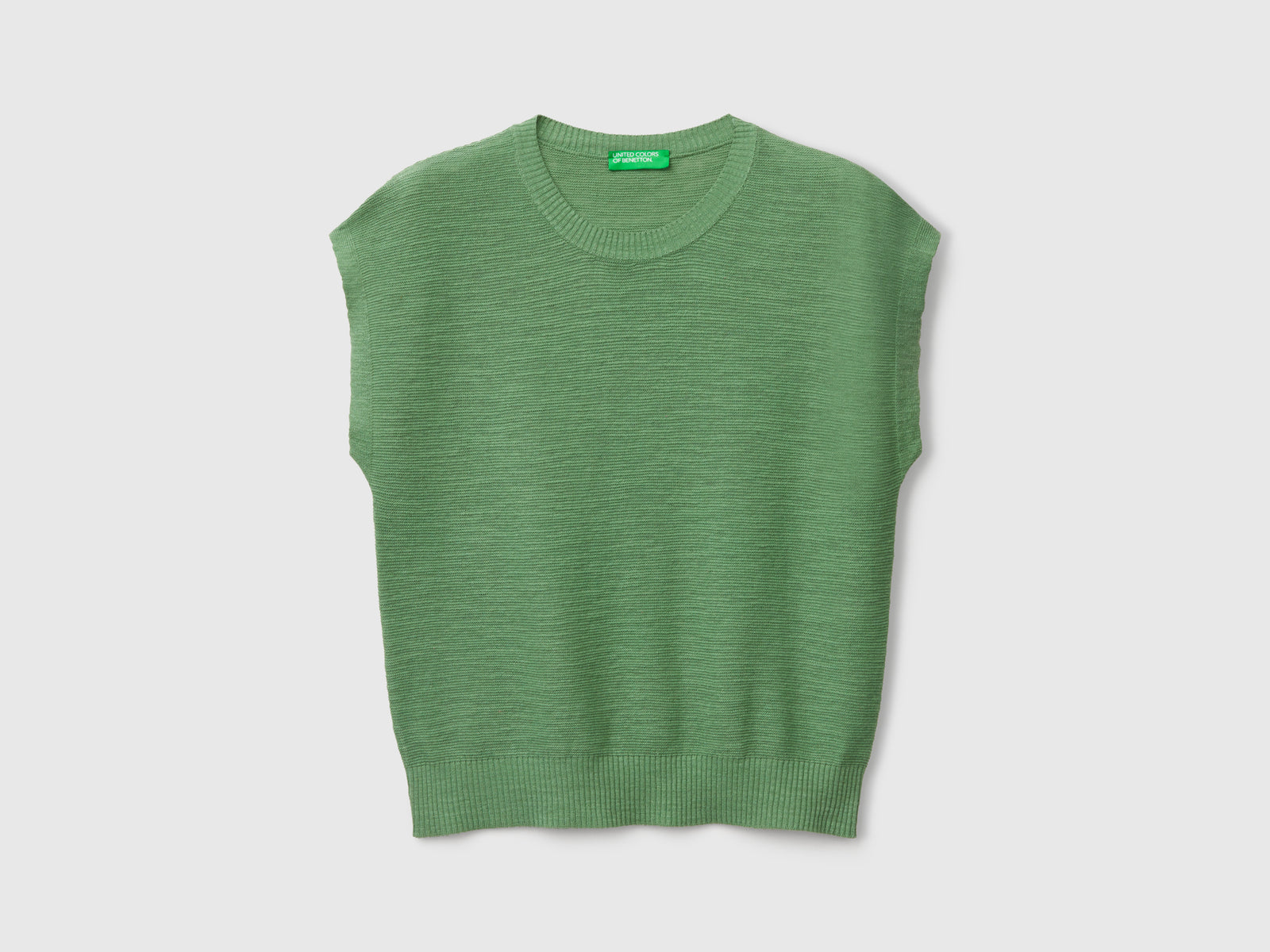 Colete em mistura de algodão e linho - ucb_image_FS