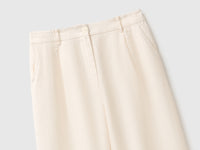 Calças de cintura subida em linho puro - ucb_image_FY