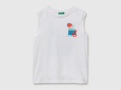 Tank top with print and embroidery - ucb_image_FS