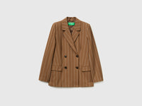 Double-breasted pinstriped jacket - ucb_image_FS