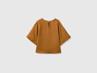 Blusa de gola redonda em linho puro - ucb_image_BS