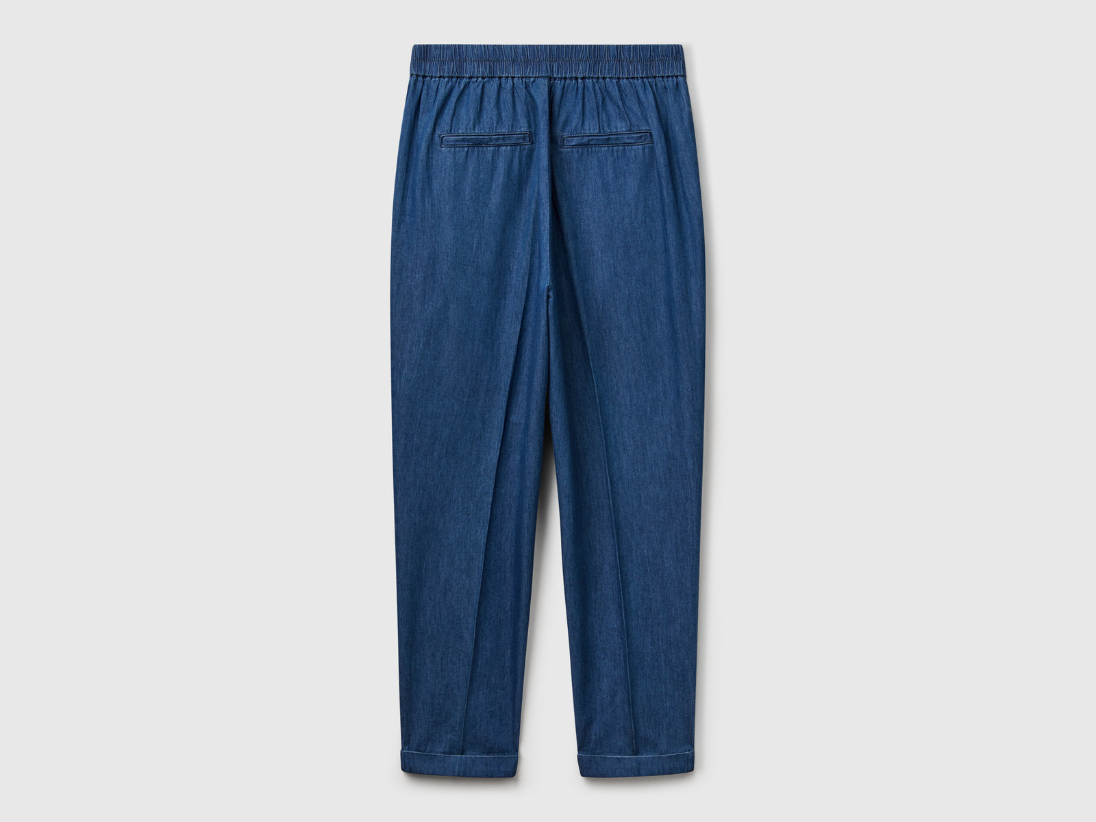Chambray chinos with elastic - ucb_image_BS