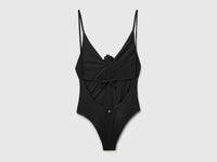 One-piece swimsuit with flower application - ucb_image_BS