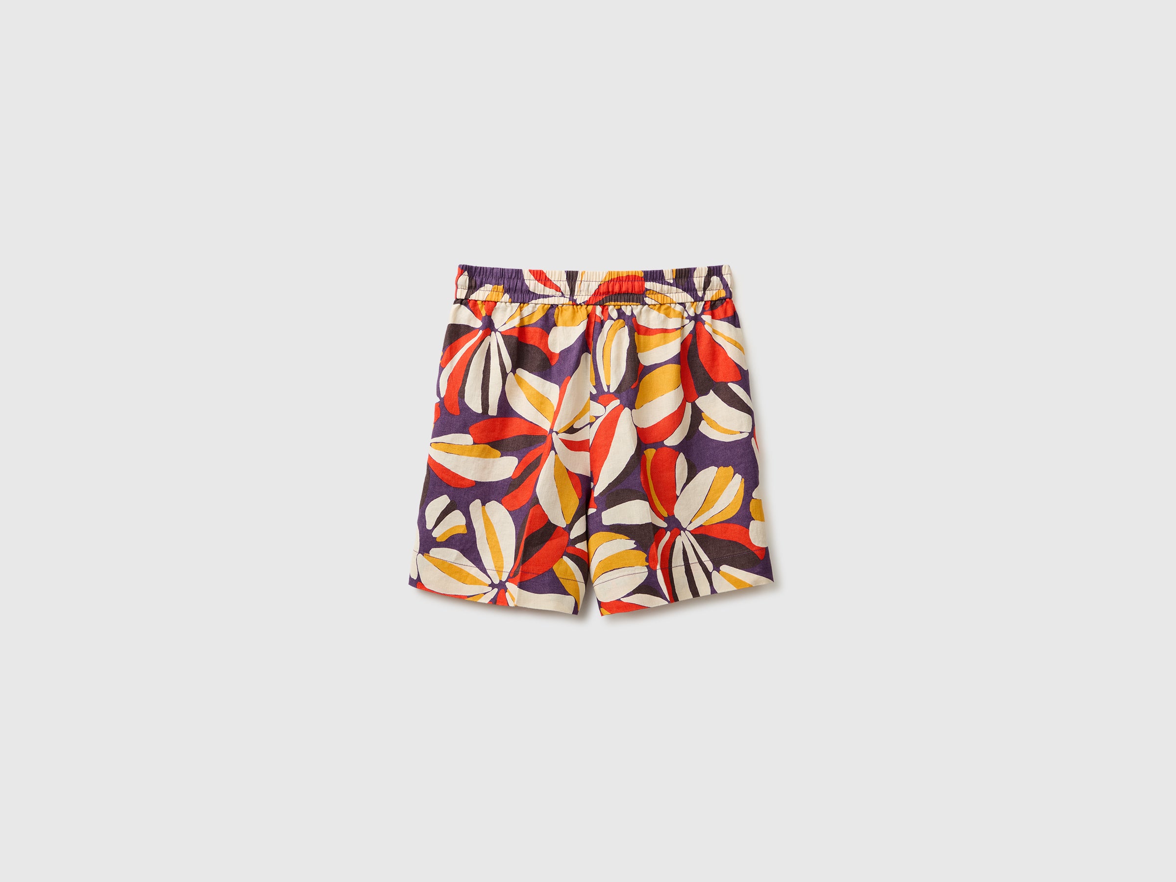 Shorts estampados em linho puro - ucb_image_BS